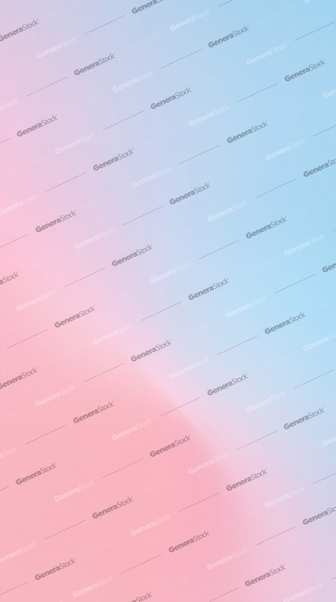 Abstract Soft Pastel Pink and Blue Gradient Background with Smooth Color Transition