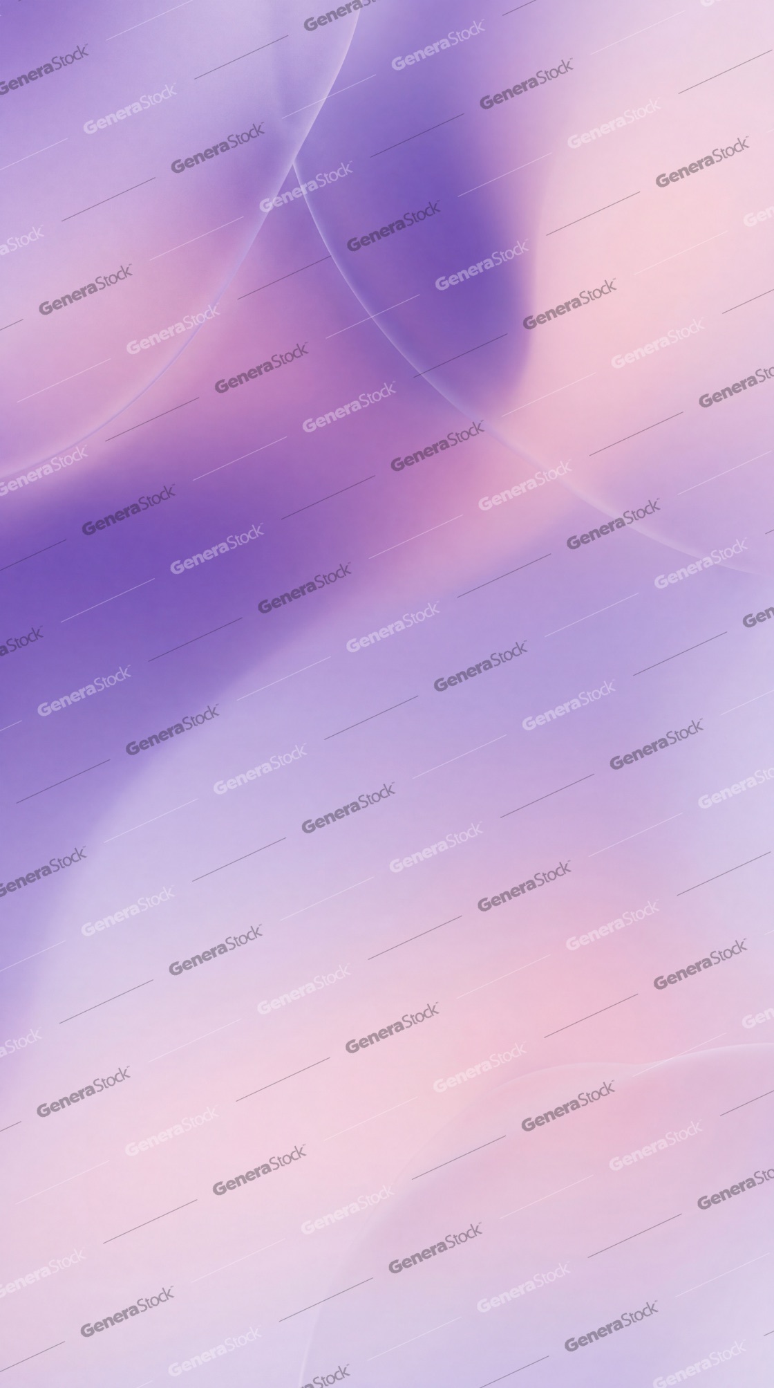 Elegant abstract purple and lavender gradient background featuring soft fluid curves and a minimalist aesthetic for mobile wallpaper