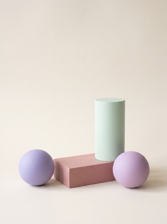 minimalist, composition, pastel, geometric, shapes, including, spheres, cylinder, and, rectangular, block, neutral, background, still, life, abstract, sphere, lavender, mint, rose, pink, purple, green, beige, clean, modern, design, forms, objects, soft, lighting, simple, elegant, aesthetic, concept, balance, harmony, art, display, podium, stage, presentation, mockup, studio, creative, geometry, solid, matte, backgrounds, textures