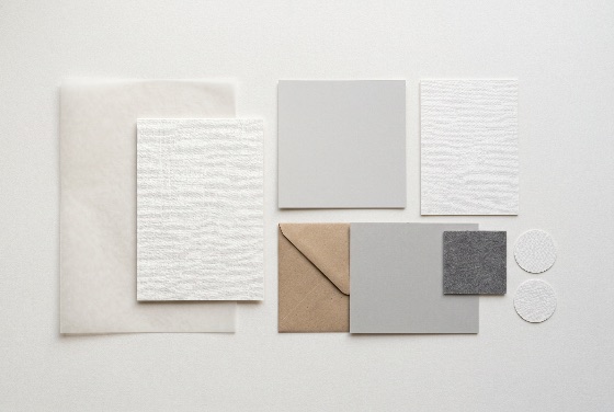 minimalist, stationery, branding, mockup, with, blank, cards, kraft, envelope, and, textured, paper, white, background, card, invitation, flat, lay, template, design, wedding, corporate, identity, gray, neutral, vellum, greeting, top, view, aesthetic, clean, simple, portfolio, presentation, craft, letter, mail, office, supplies, creative, layout, empty, copy, space, objects, still, life