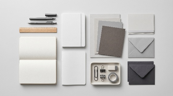 minimalist, office, stationery, mockup, set, featuring, notebooks, pens, envelopes, and, paper, supplies, flat, lay, composition, notebook, branding, desk, workspace, blank, design, corporate, identity, grey, neutral, pen, envelope, ruler, organization, professional, business, collection, template, top, view, creative, simple, clean, modern, objects, still, life
